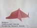 alt : Photo Origami delphin, Traditional design, Folded by Tatsuto Suzuki